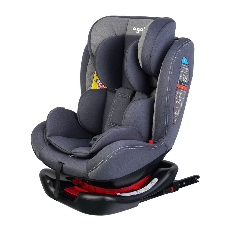 ZK701A Detské bezpečnostné sedadlo ISOFIX 360 Skupina 0123 ECE R4404 za 0-36 kg 0-12 rokov